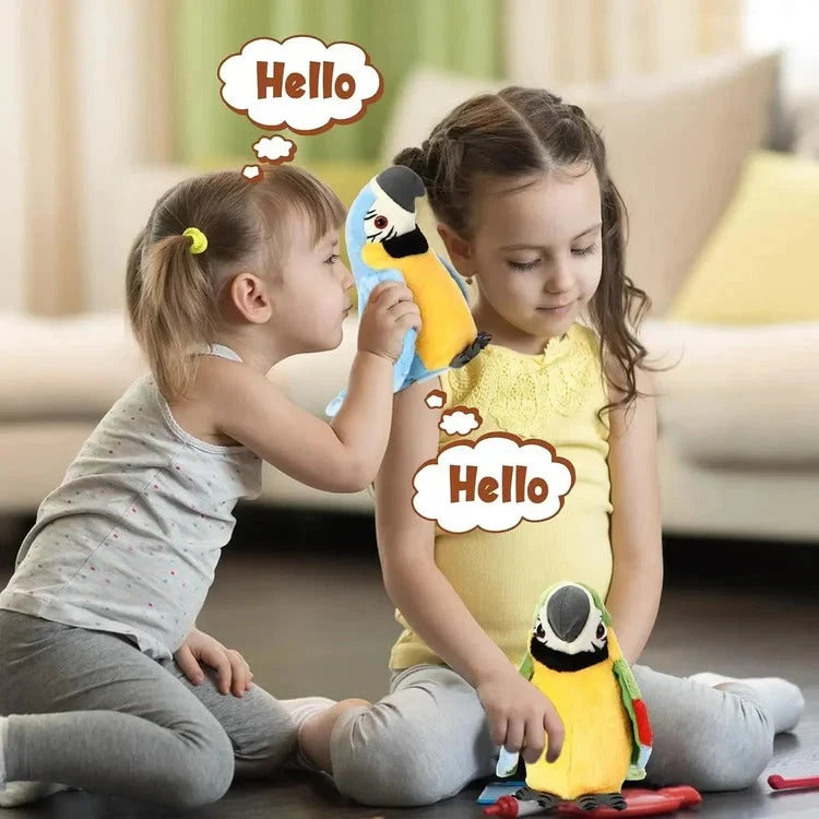 Interactive Plush Parrot Counting & Music