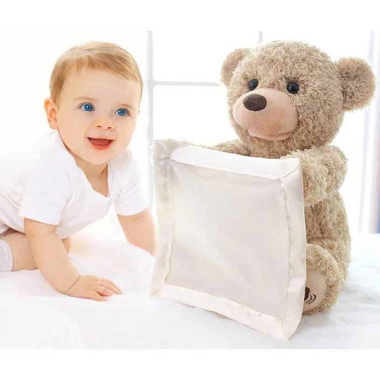 Interactive Plush Peek-A-Boo Motion & Soothing Melodies