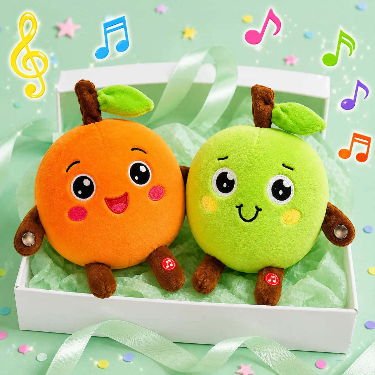 Interactive Plush Toy Battery Powered Parent & Child