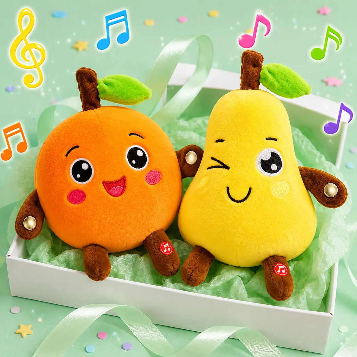 Interactive Plush Toy Battery Powered Parent & Child