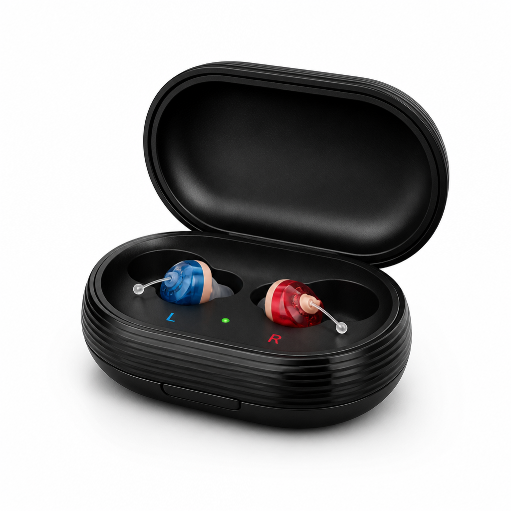 Invisible Rechargeable Hearing Aids (Up to 3 Days)