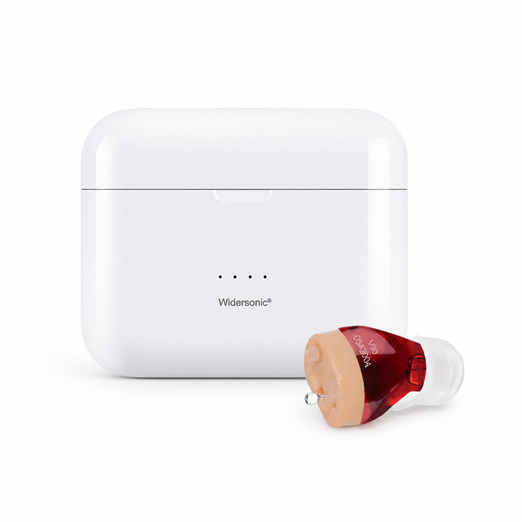 Invisible Rechargeable Noise-Cancelling Hearing Aids