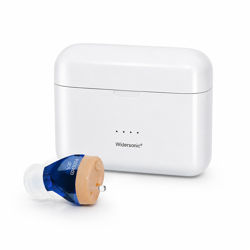 Invisible Rechargeable Noise-Cancelling Hearing Aids