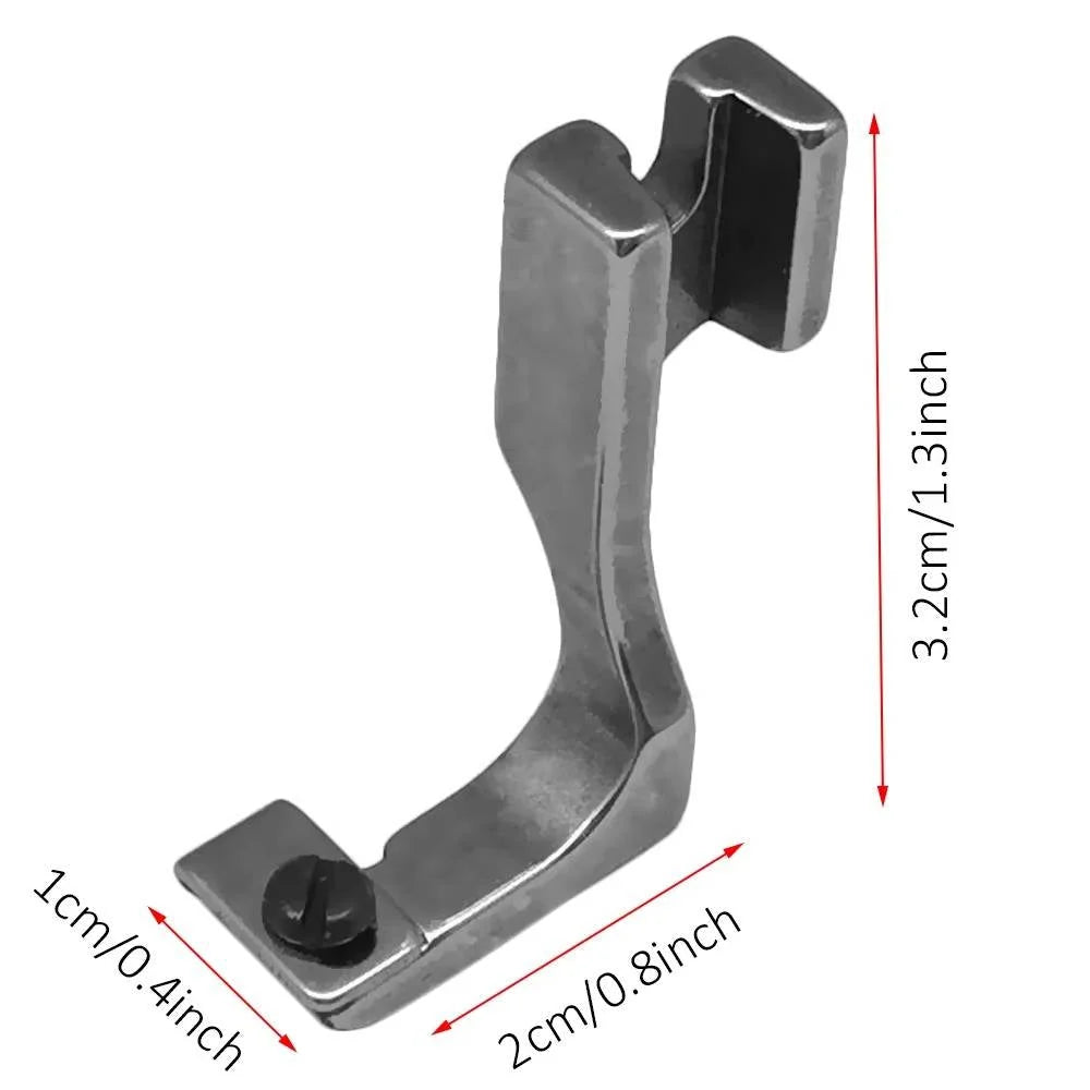 Invisible Zipper Presser Foot Adjustable Width & Grooved Guide