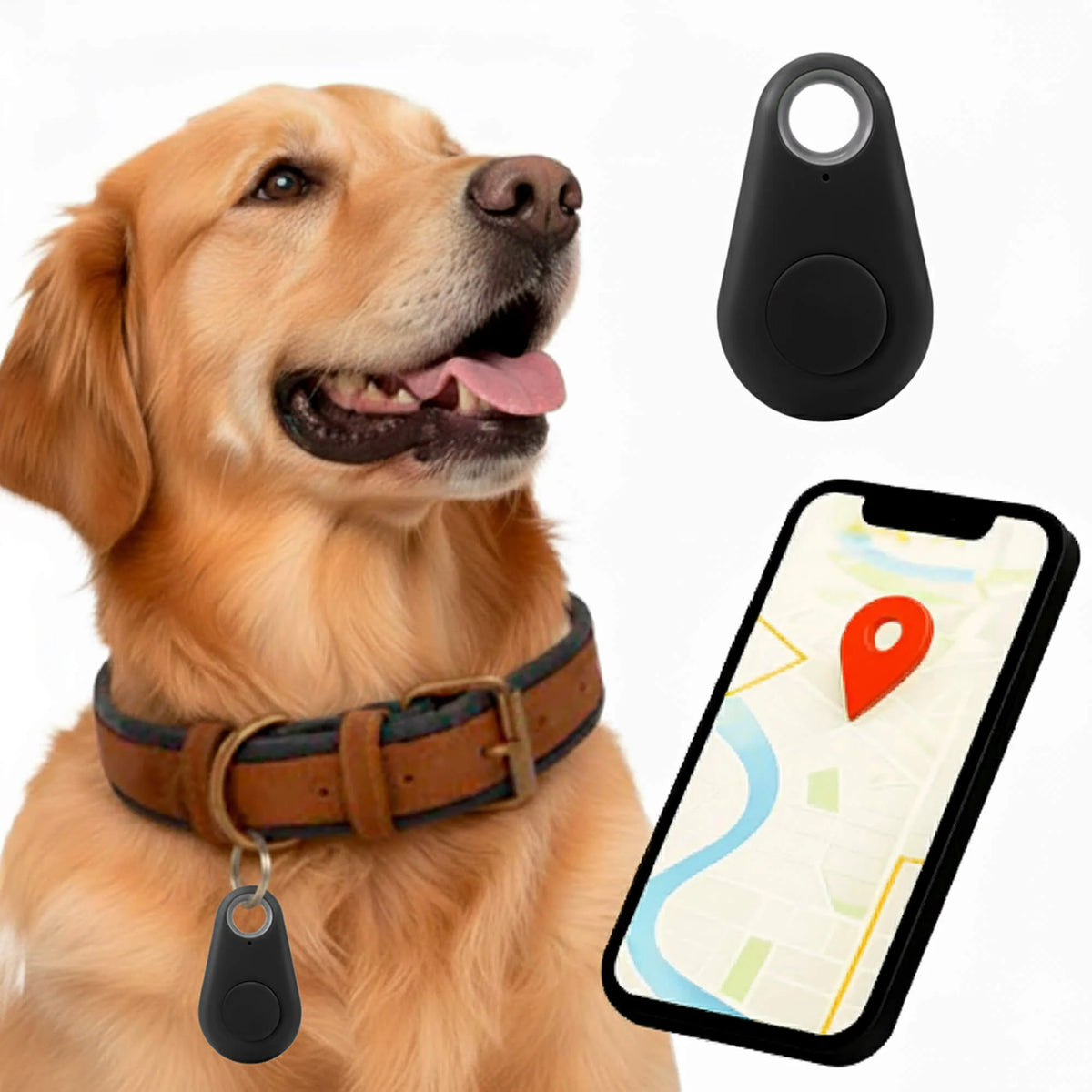 Item Tracker Bluetooth Anti-Loss Water-Resistant IP67