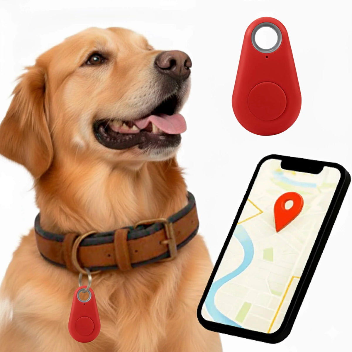 Item Tracker Bluetooth Anti-Loss Water-Resistant IP67