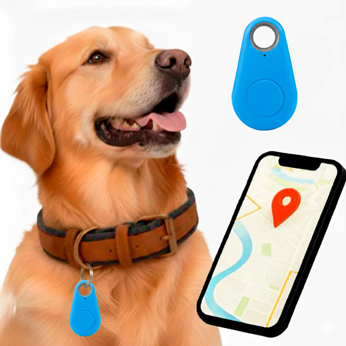 Item Tracker Bluetooth Anti-Loss Water-Resistant IP67