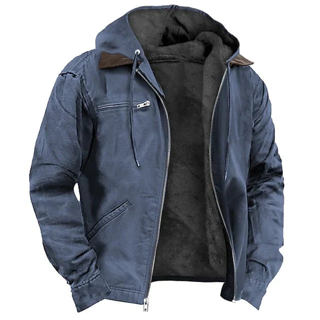 Jacket Tailored Fit Insulated Lining Wind-Resistant