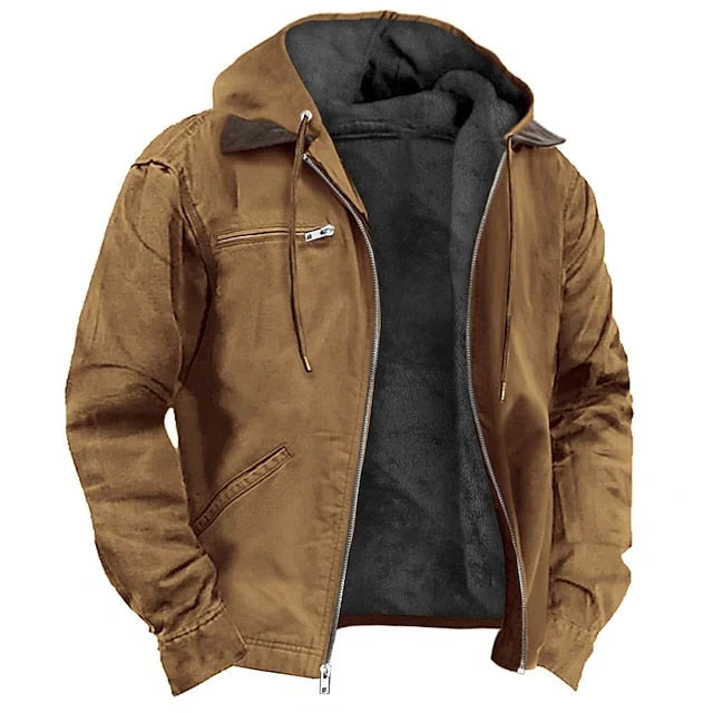 Jacket Tailored Fit Insulated Lining Wind-Resistant