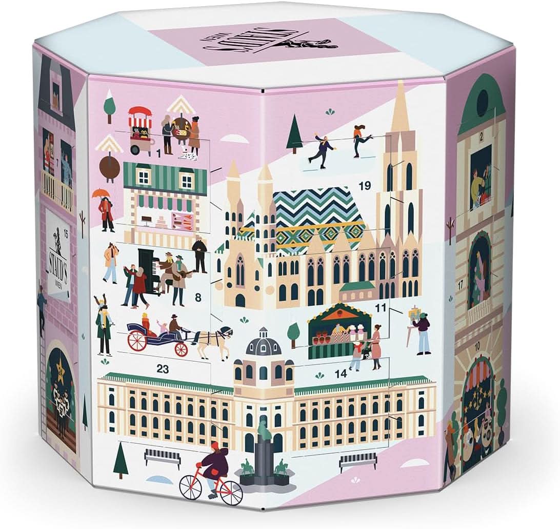 Jam Advent Calendar 24 Mini Jams Fruity Variety Gift