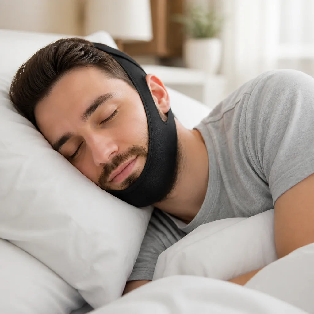 Jaw Strap Anti-Snoring Lycra Universal Fit