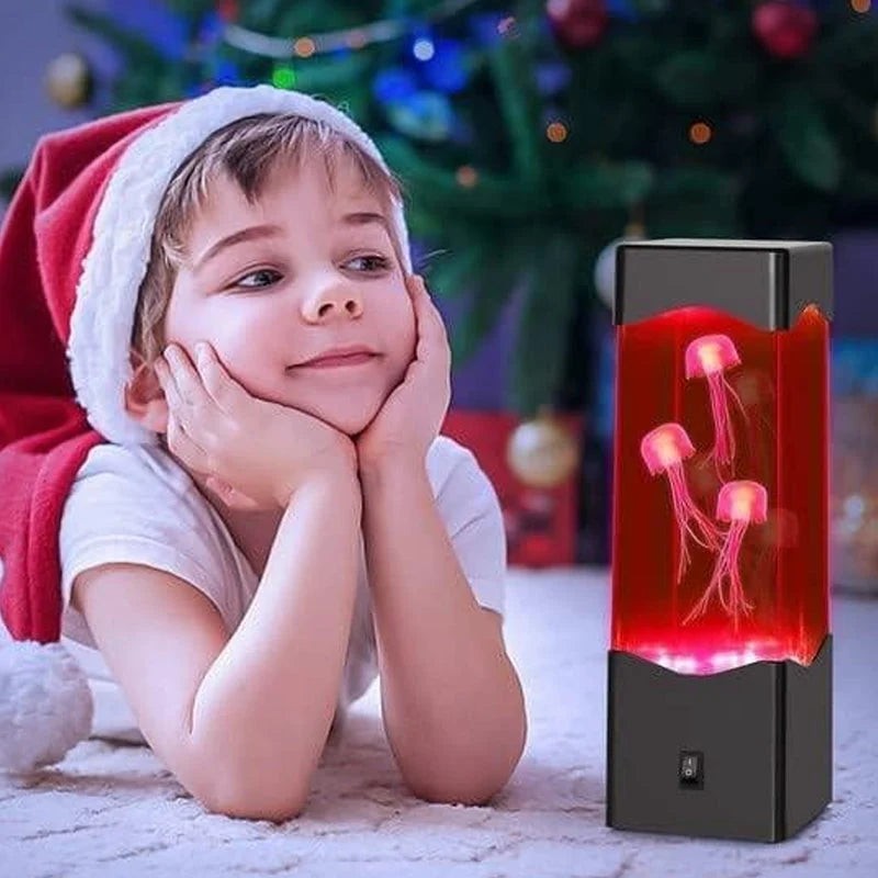 Jellyfish Lamp RGB Color-Changing USB Powered