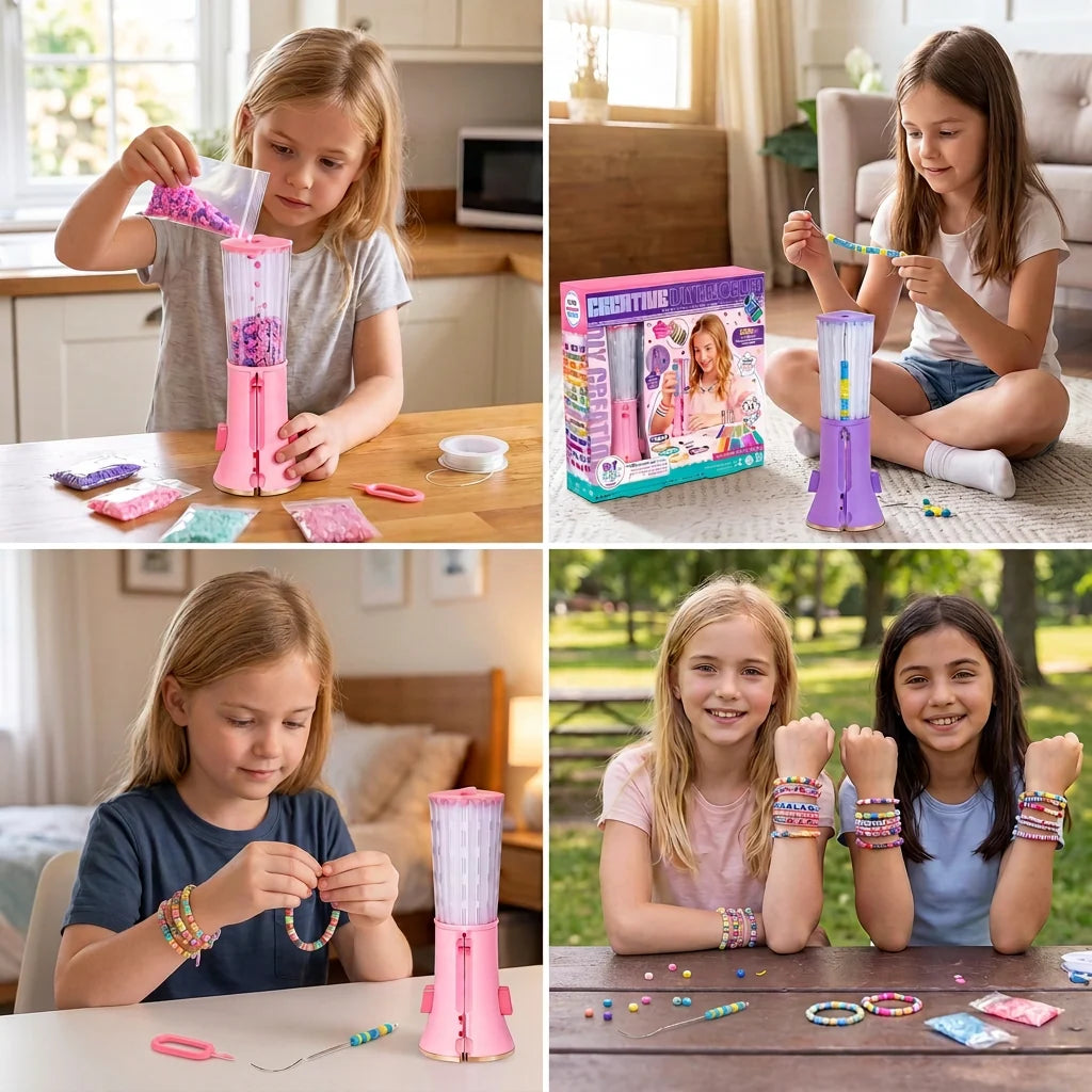 Jewelry Making Kit Beads & Charms Screen-Free Activity