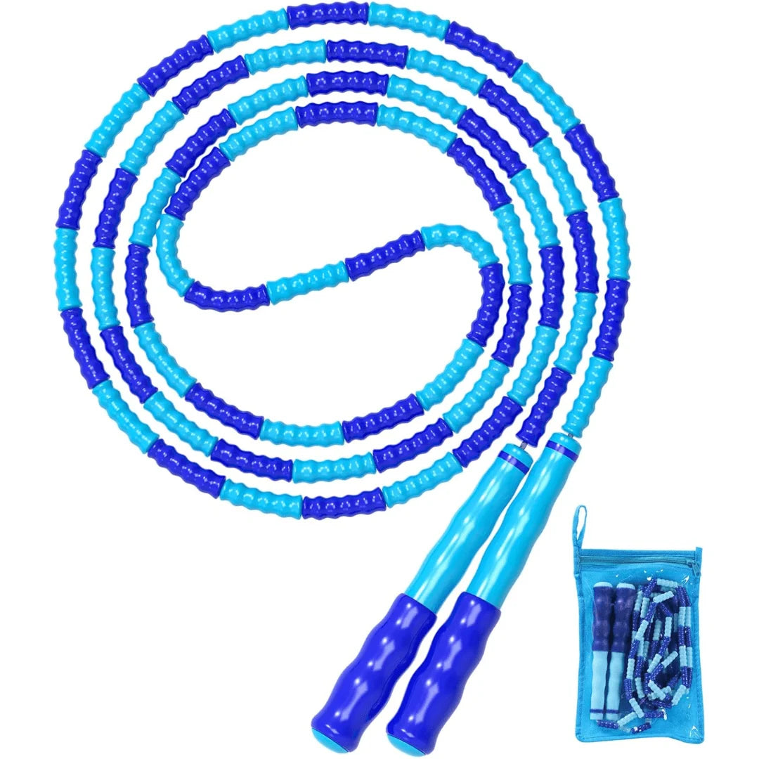 Jump Rope Adjustable Beaded Tangle-Free Lightweight