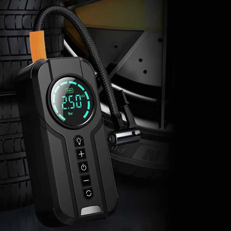 Jump Starter 4-in-1 Tire Inflator Digital Display
