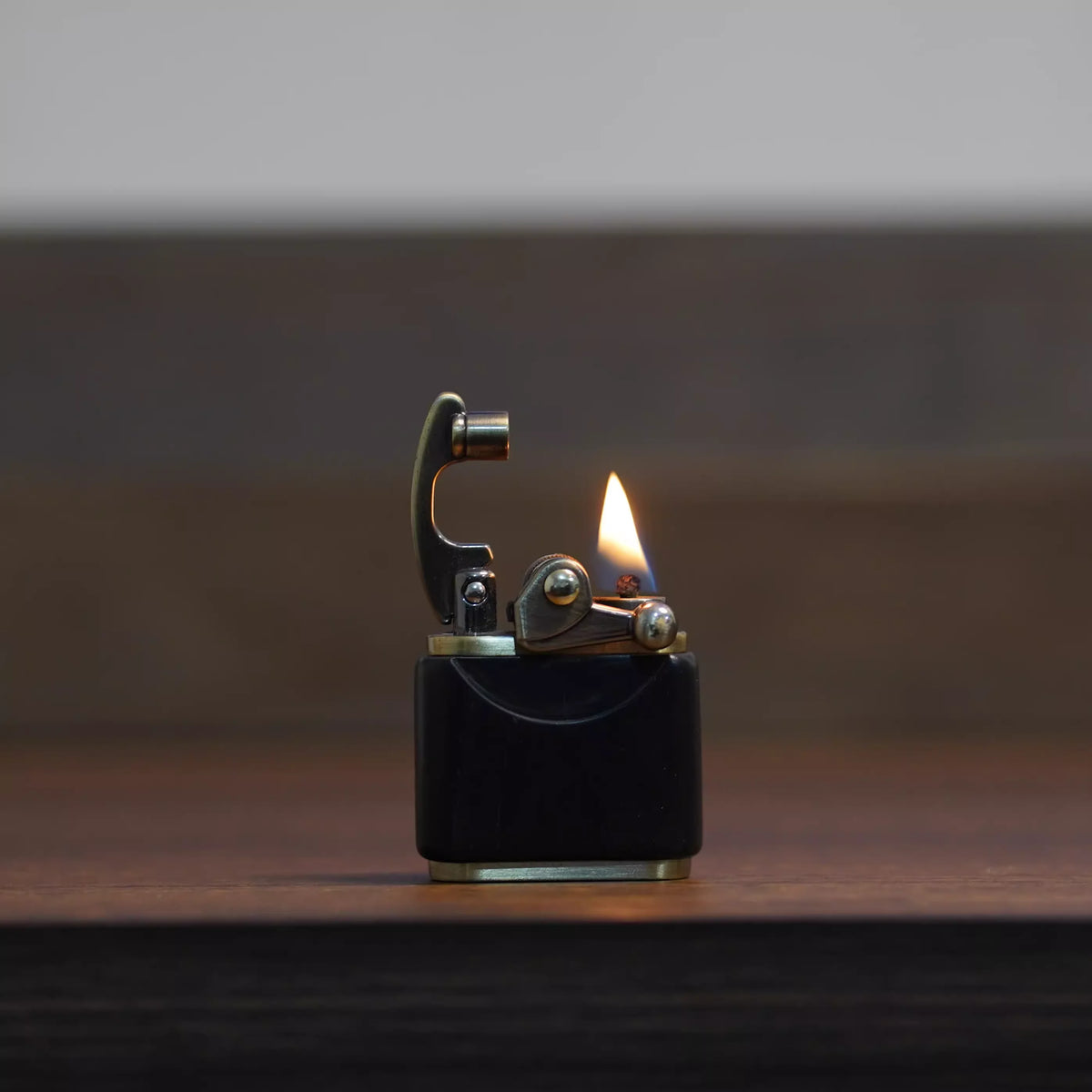 Kerosene Lighter Wood Finish Retro Design