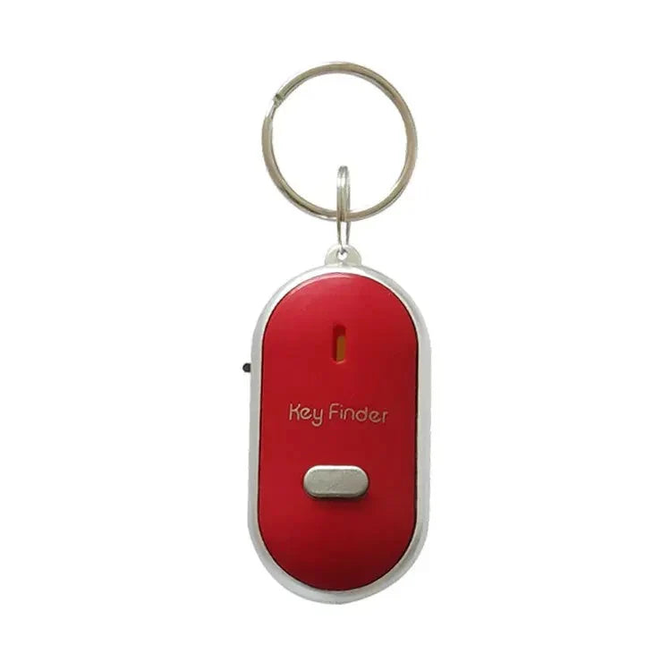 Key Finder Sound-Activated Beeper Red LED 23-Foot Range