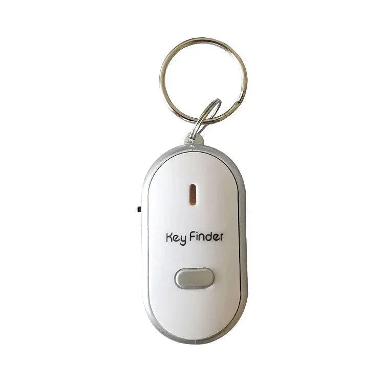 Key Finder Sound-Activated Beeper Red LED 23-Foot Range