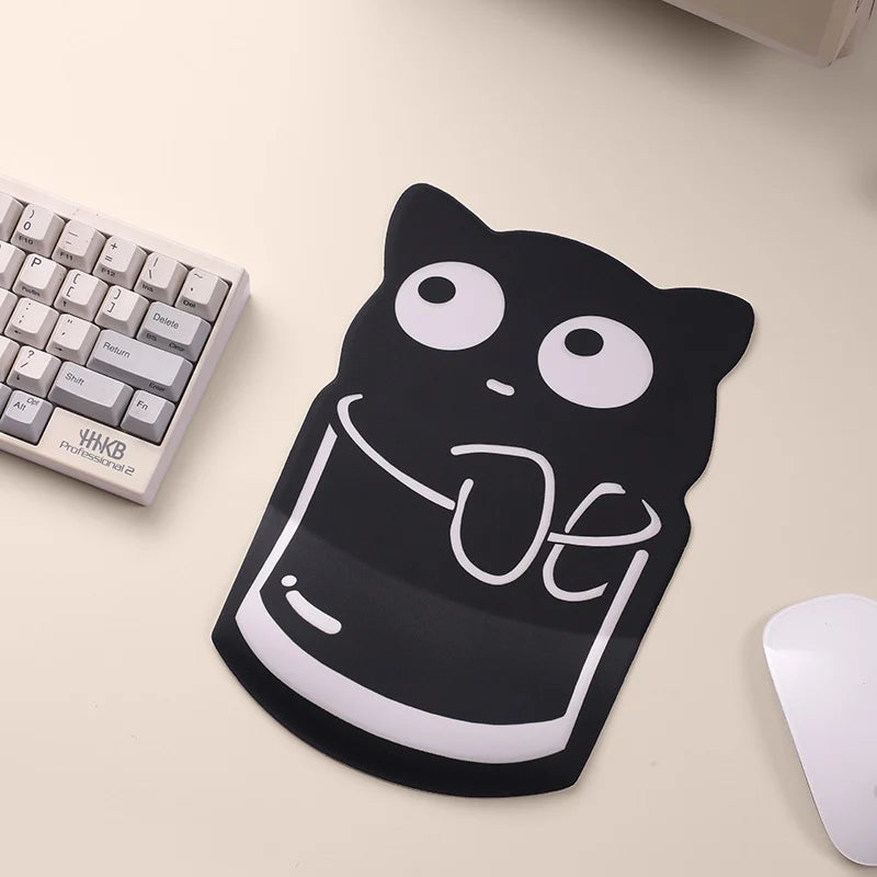 Keyboard Wrist Rest Silicone Ergonomic Support Tea Cup Design