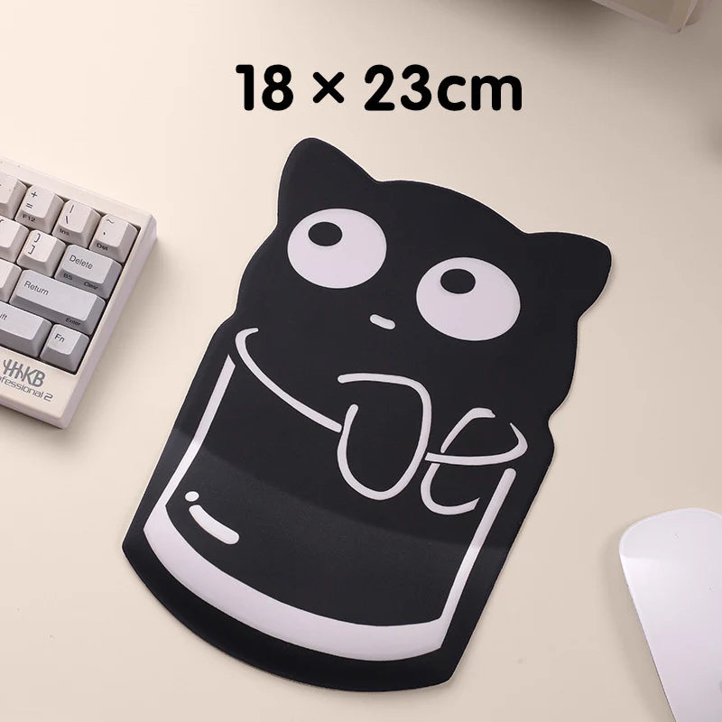 Keyboard Wrist Rest Silicone Ergonomic Support Tea Cup Design