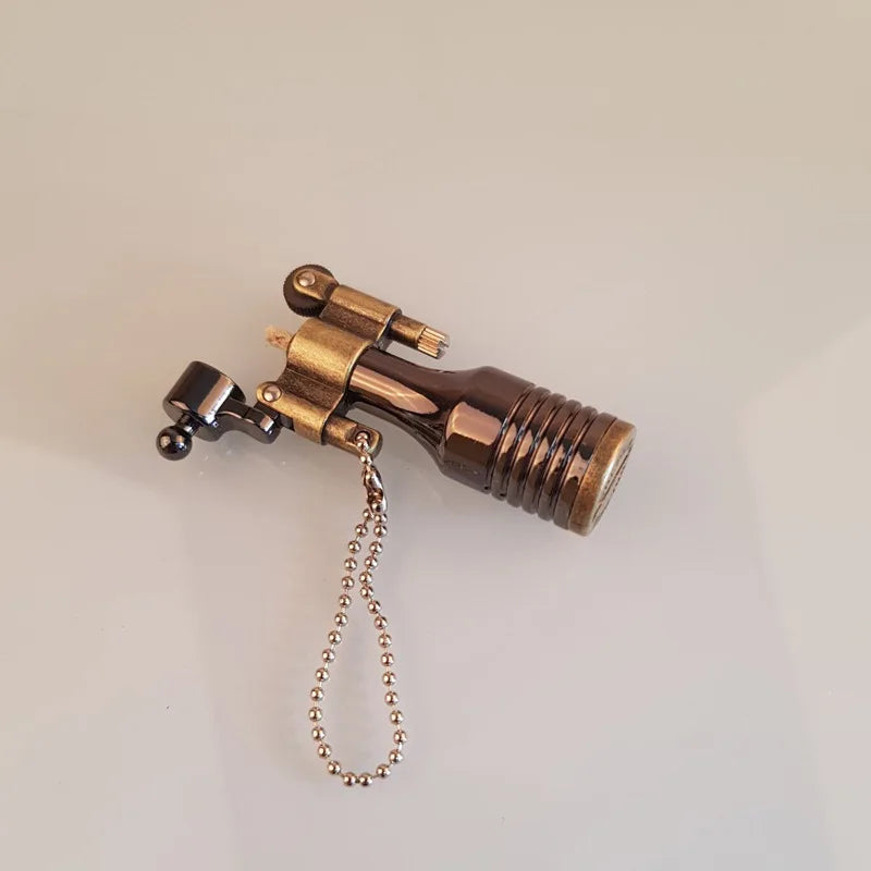 Keychain Lighter Compact Metal Retro Design