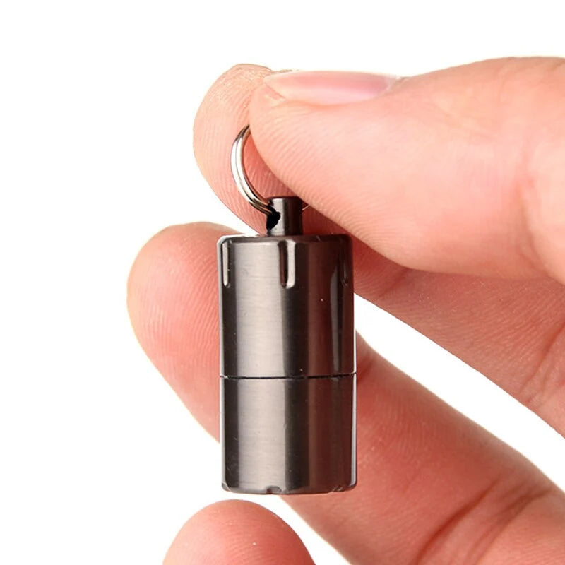 Keychain Lighter Refillable Waterproof Metal