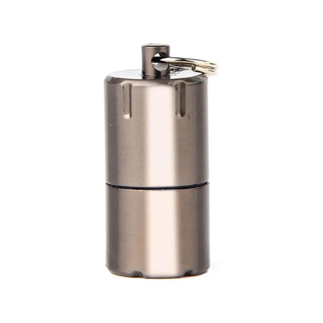 Keychain Lighter Refillable Waterproof Metal