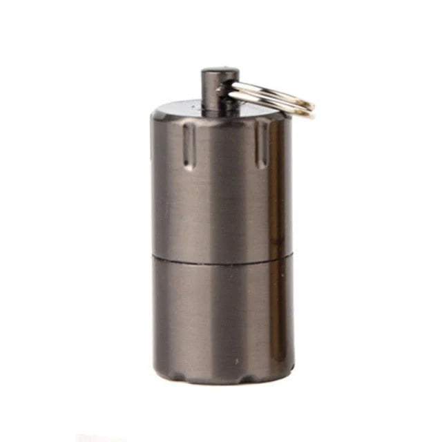 Keychain Lighter Refillable Waterproof Metal