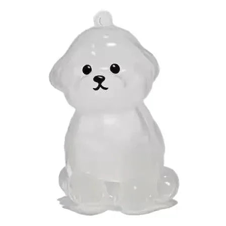 Keychain Pet Fur Keepsake Clear Capsule