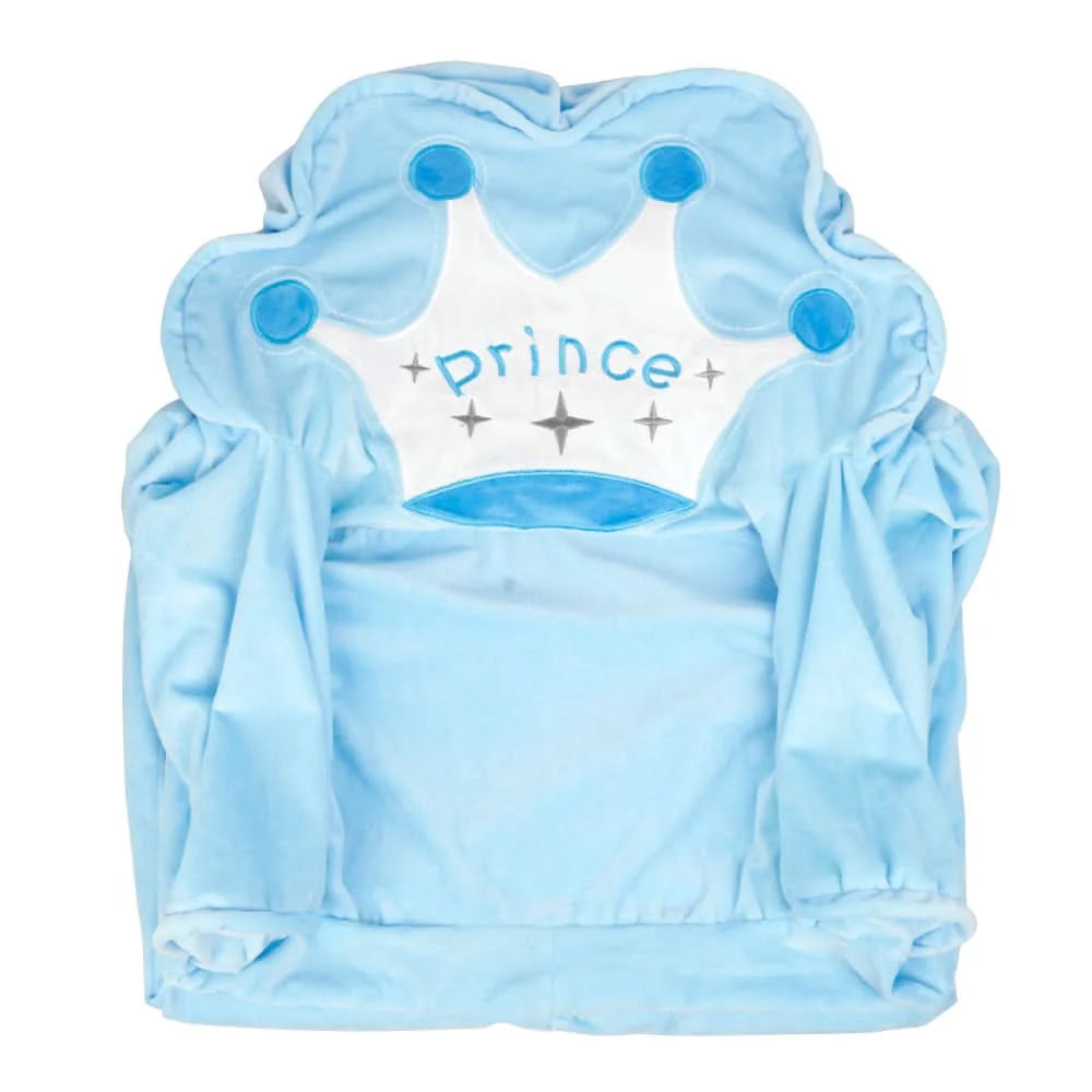 Kids' Bench Foldable Animal Design Padded Velour Seat