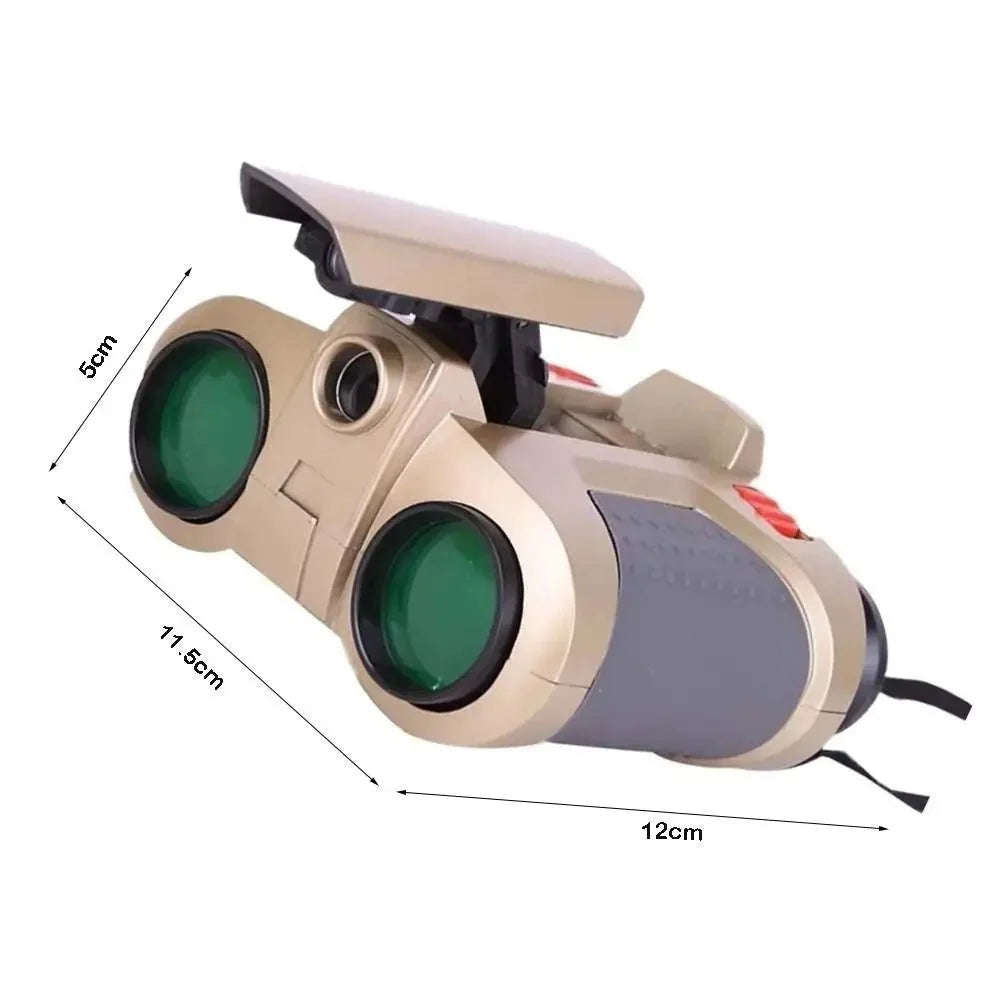 Kids Binoculars Lightweight Day & Night Viewing Impact-Resistant Plastic