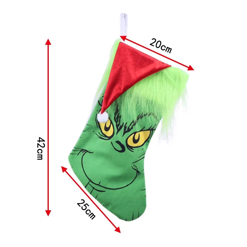 Kids Christmas Stocking Plush Character Motif 16.5 Inch