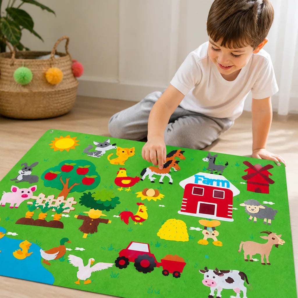Kids Game Board Portable & Interactive Screen-Free