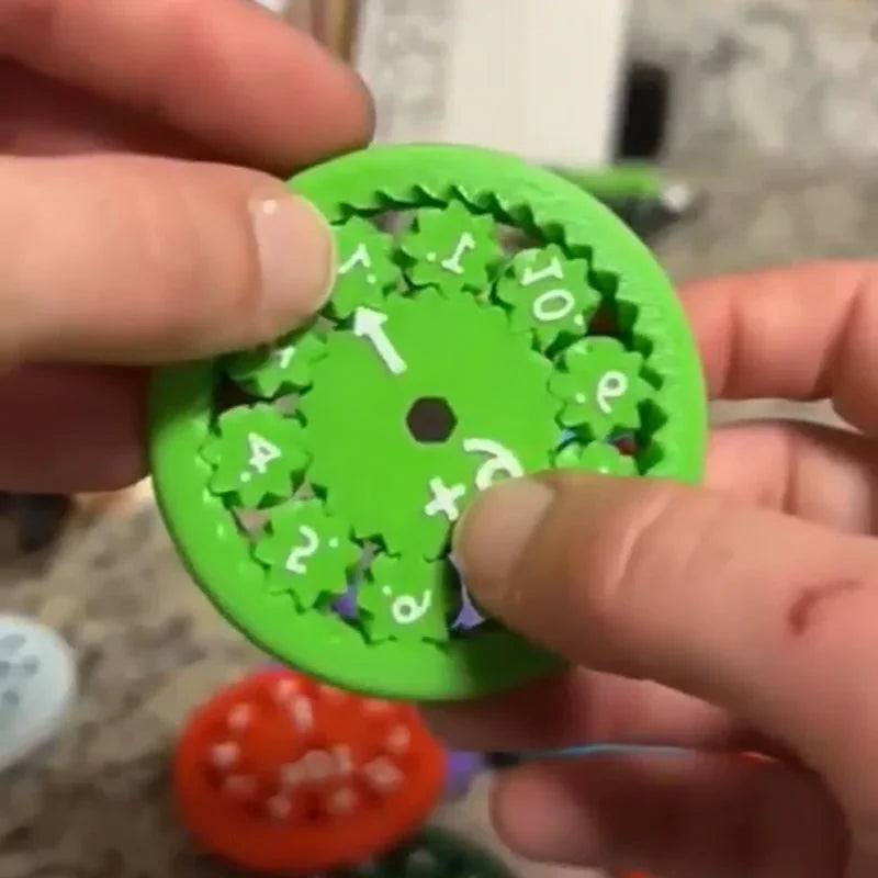 Kids Math Spinner Four-Operation Handheld