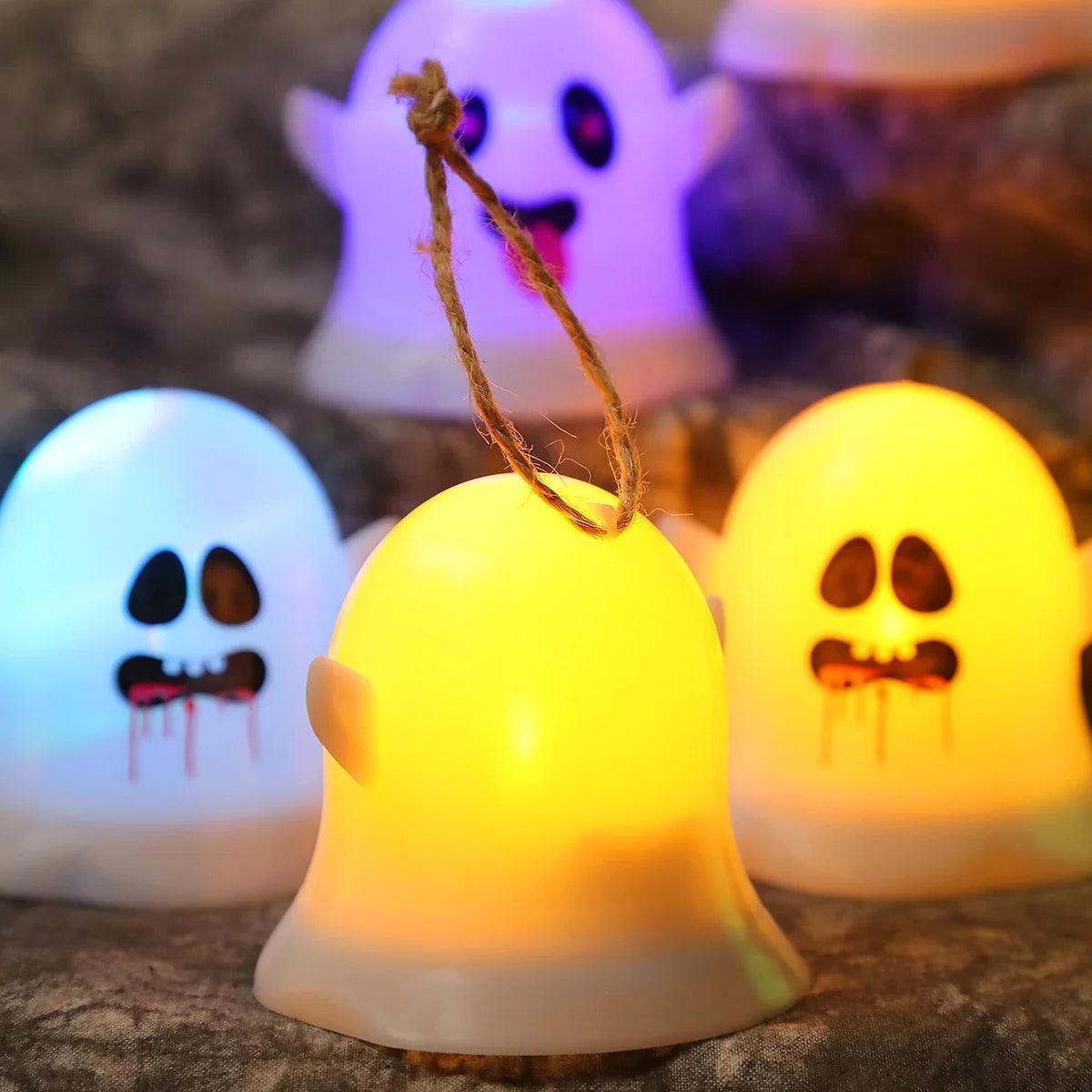 Kids Night Light Friendly Ghost Non-Toxic Silicone