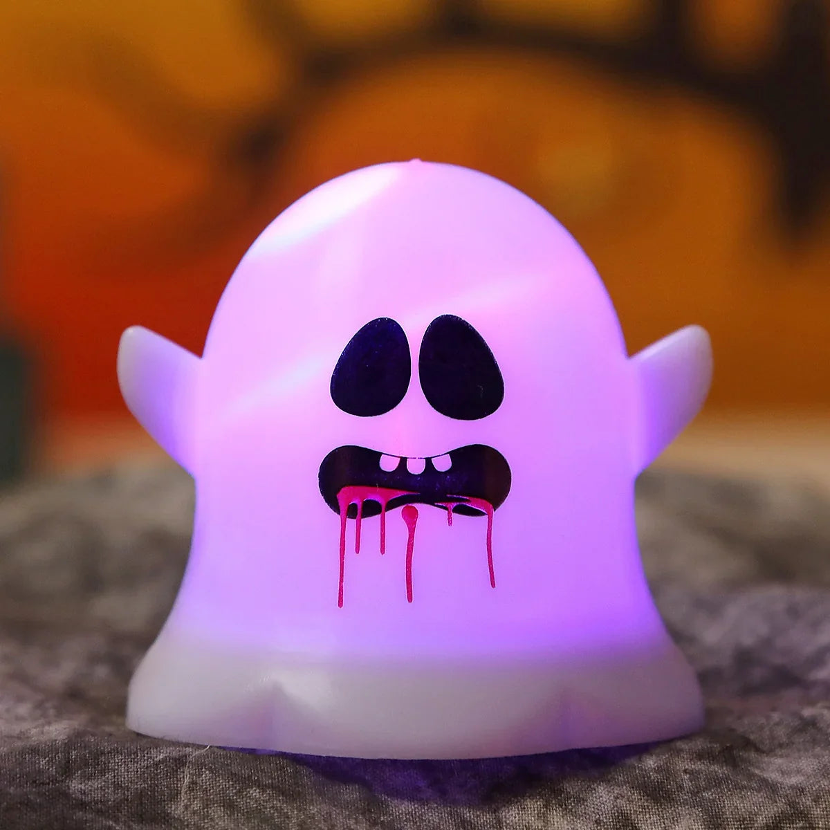 Kids Night Light Ghost-Shaped Child-Safe LED
