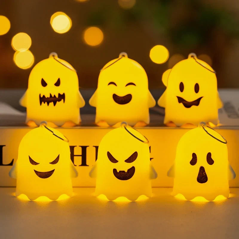 Kids Night Light Smiling Ghost LED & Adjustable Brightness