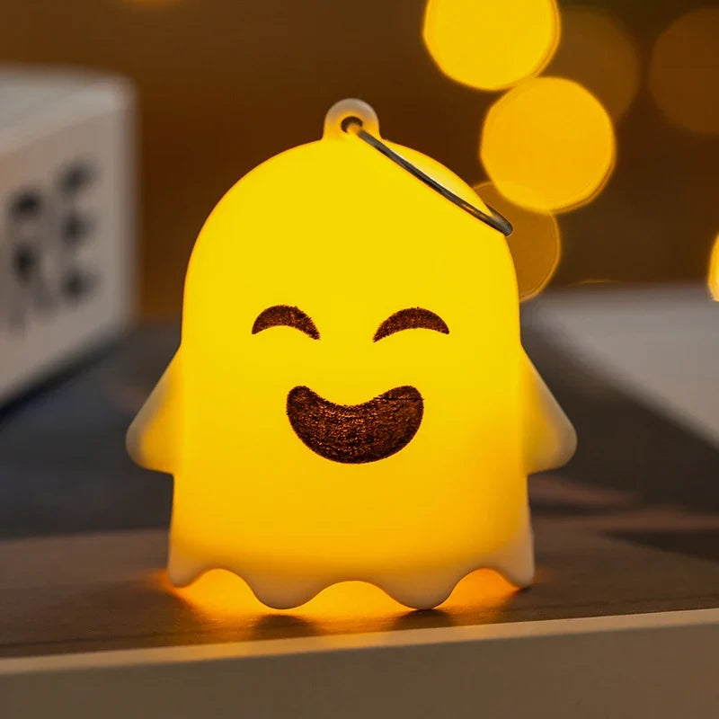 Kids Night Light Smiling Ghost LED & Adjustable Brightness