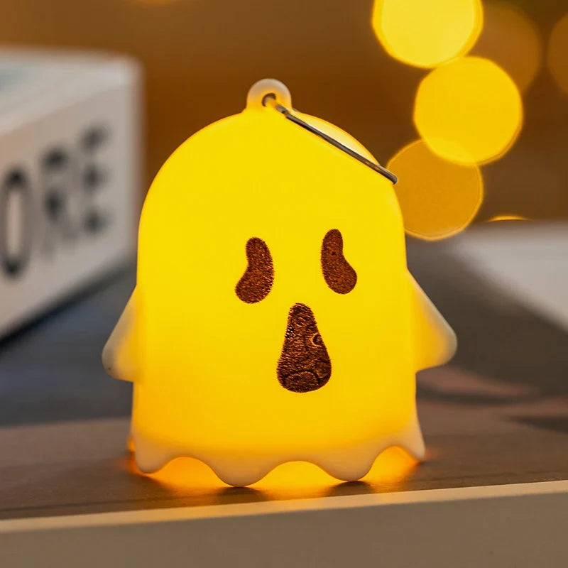 Kids Night Light Smiling Ghost LED & Adjustable Brightness