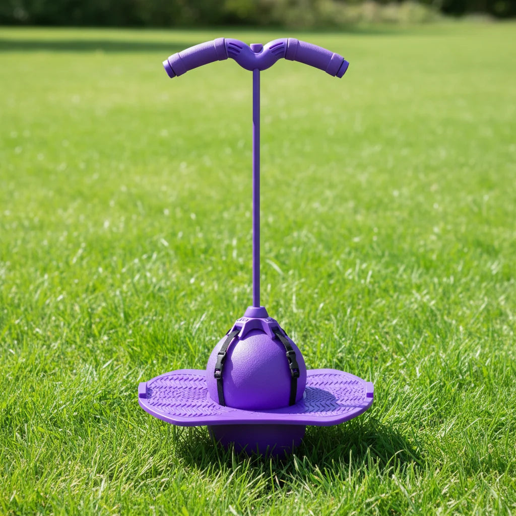 Kids Pogo Jumper Foam-Cushioned Base & Non-Slip Plates