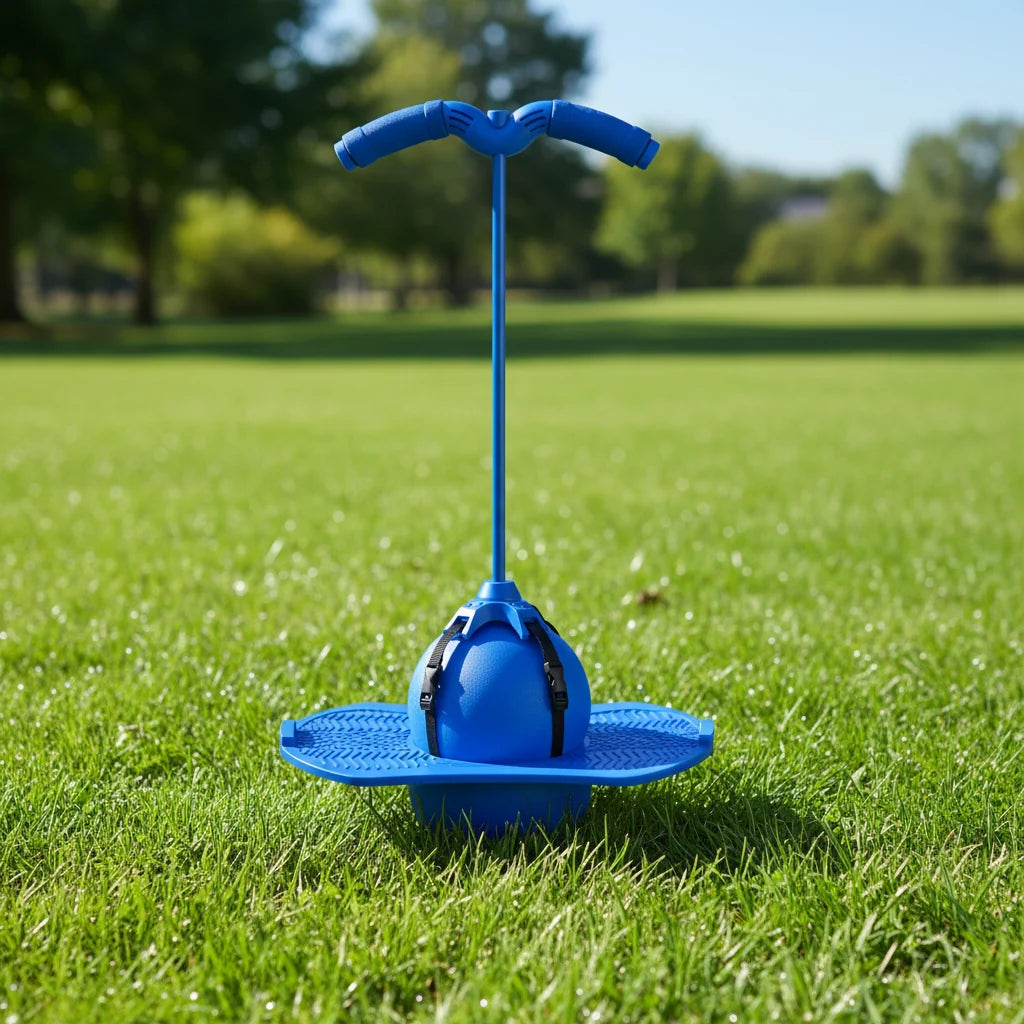 Kids Pogo Jumper Foam-Cushioned Base & Non-Slip Plates