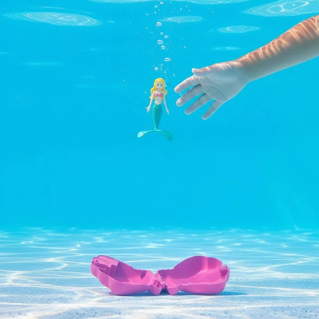 Kids Pool Toy Mermaid Self-Propelled Pool & Bath