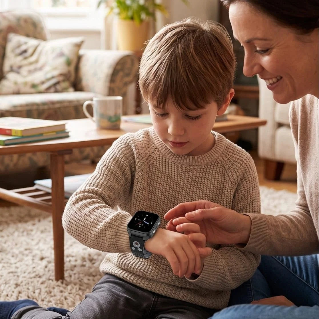 Kids' Smartwatch 4G Color Touchscreen Built-In Camera