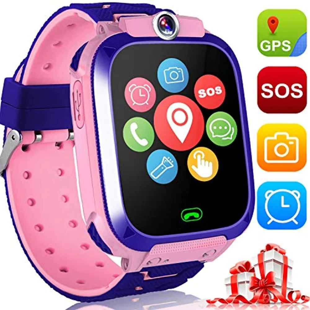 Kids Smartwatch GPS Tracking SOS Button Calling Function