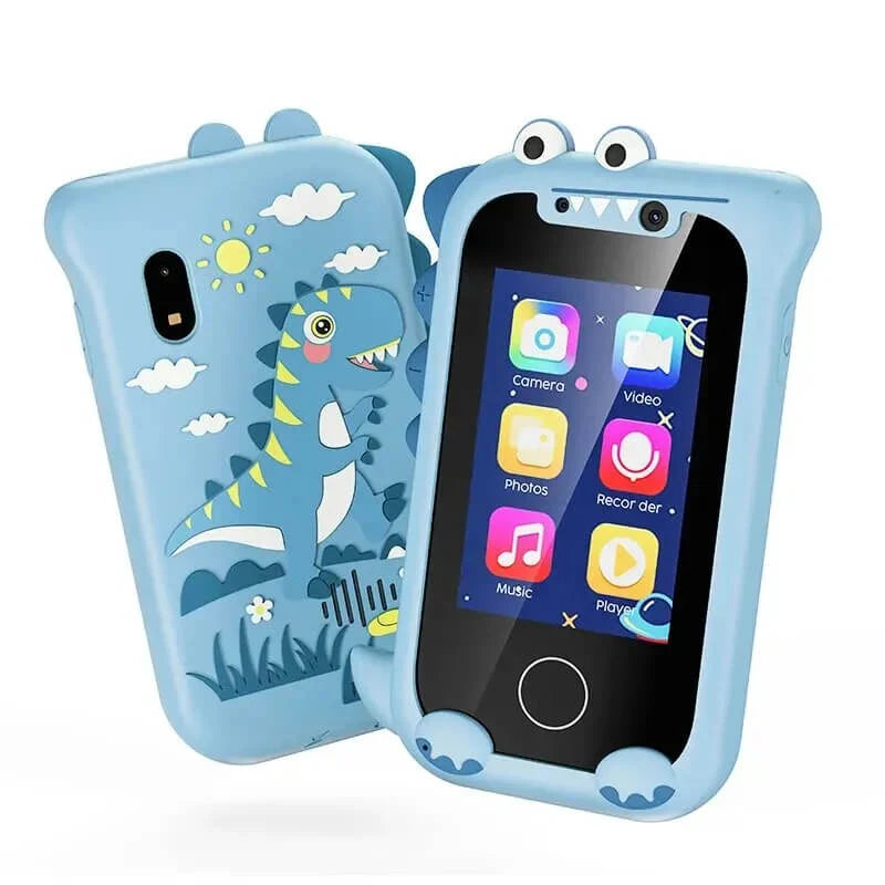Kids’ Toy Smartphone Dual Camera Touchscreen Learning Games