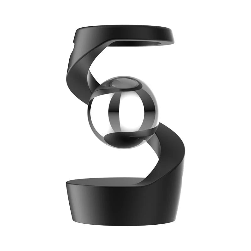 Kinetic Desk Toy Aluminum Floating Ball Illusion