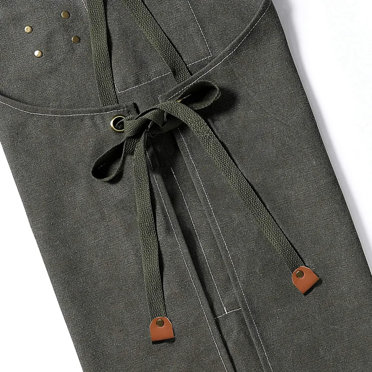 Kitchen Apron Heavy Canvas Adjustable Fit Front Pockets