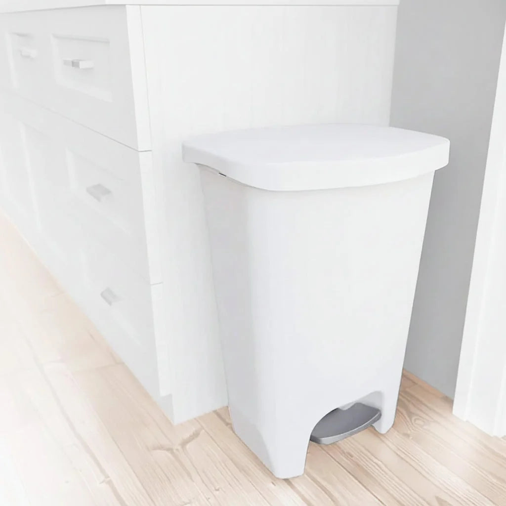 Kitchen Bin Step Pedal 13 Gallon Soft-Close Lid
