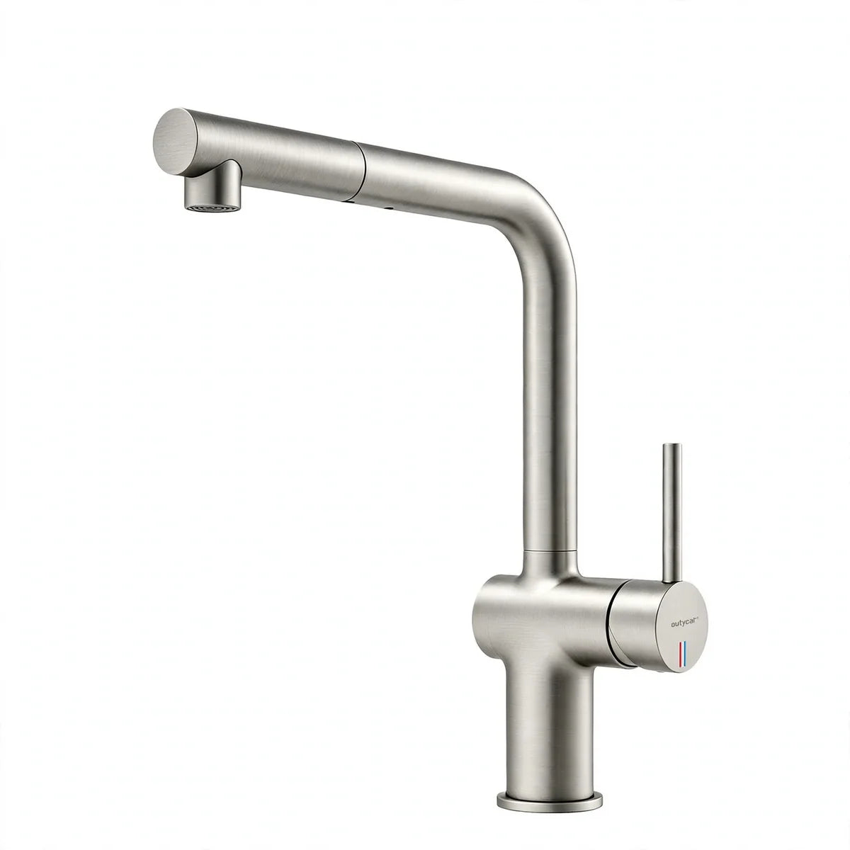 Kitchen Faucet Copper Pull-Out Spout 4 Flow Modes