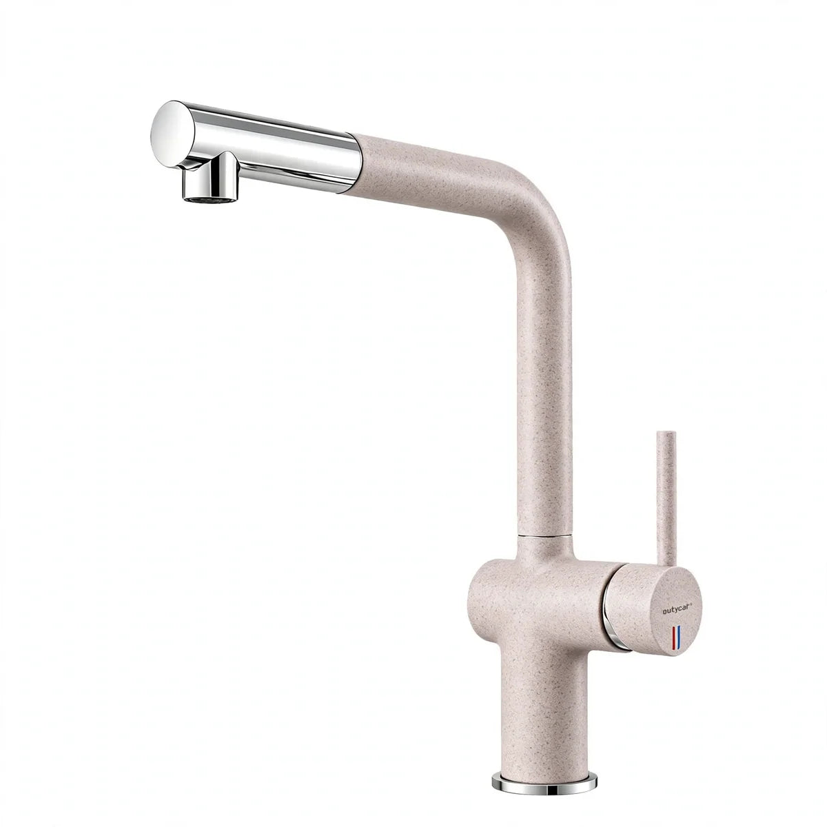 Kitchen Faucet Copper Pull-Out Spout 4 Flow Modes